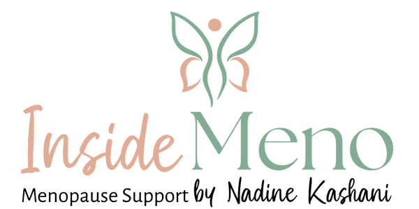 Logo Inside Meno Menopause Support by Nadine Kashani Wechseljahre Coaching für Frauen und Unternehmen in Hamburg und online